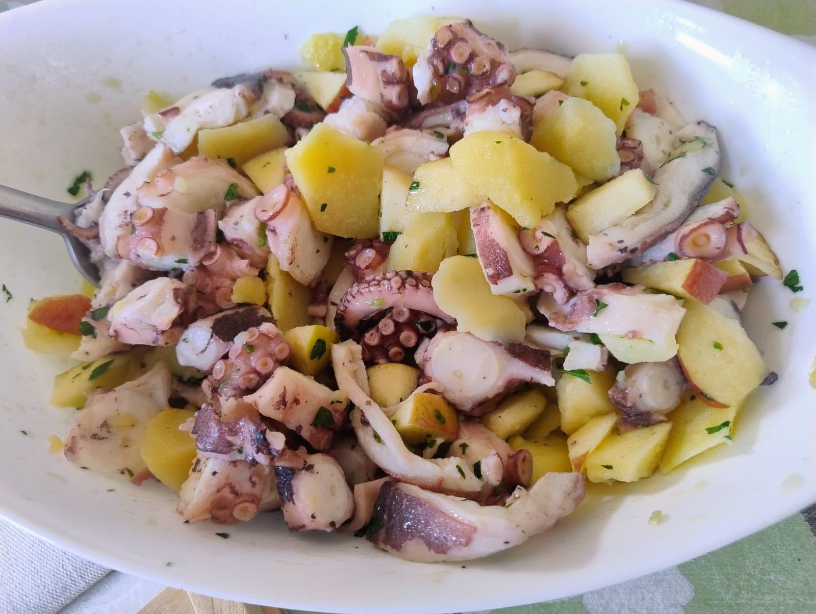 Insalata di polpo e patate